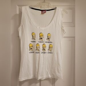 Womens Bart Simpson Tank Top Size M (New, No Tags)